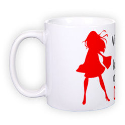 Standard white mug (300 ml)