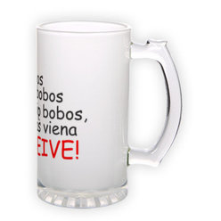 Matinio stiklo bokalas (500 ml)
