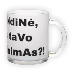 Mattklaasiga tass (300 ml)