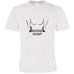 T -shirts with your photo, notes, white