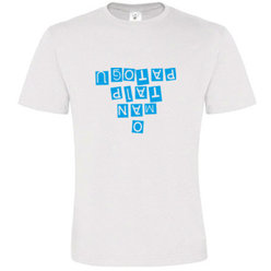 T -shirts with your photo, notes, white