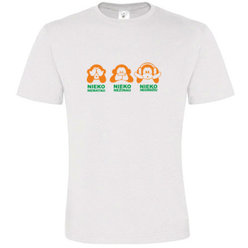 T -shirts with your photo, notes, white