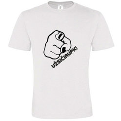 T -shirts with your photo, notes, white