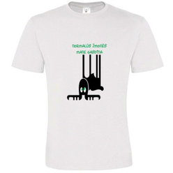 T -shirts with your photo, notes, white