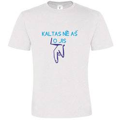 T -shirts with your photo, notes, white