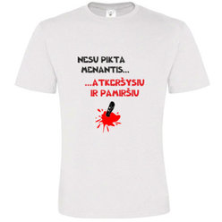 T -shirts with your photo, notes, white