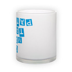 Frosted glass mug (300 ml)