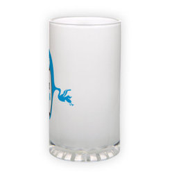 Frosted glass beer mug (500 ml)