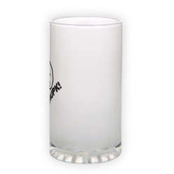 Frosted glass beer mug (500 ml)