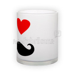 Frosted glass mug (300 ml)