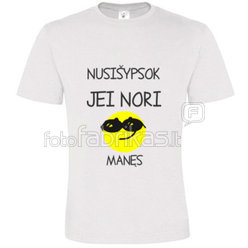 T -shirts with your photo, notes, white