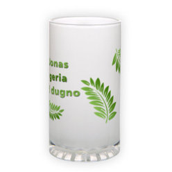 Frosted glass beer mug (500 ml)