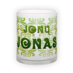 Frosted glass mug (300 ml)