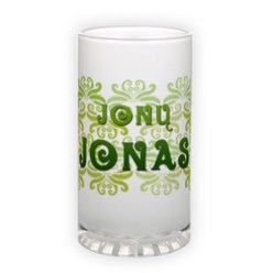 Frosted glass beer mug (500 ml)