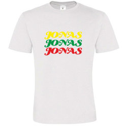 T -shirts with your photo, notes, white