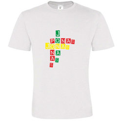 T -shirts with your photo, notes, white