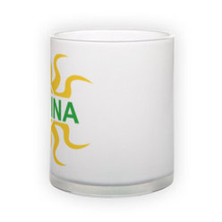 Frosted glass mug (300 ml)