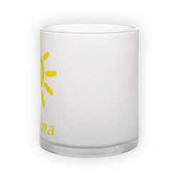 Frosted glass mug (300 ml)