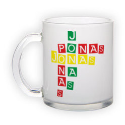 Frosted glass mug (300 ml)