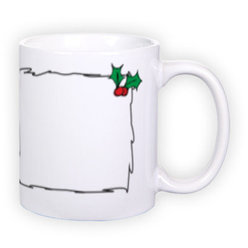 Standard white mug (300 ml)