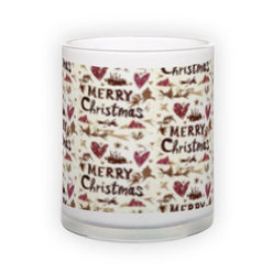 Frosted glass mug (300 ml)