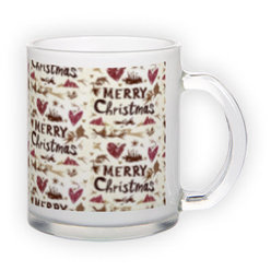 Frosted glass mug (300 ml)