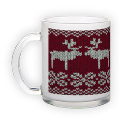 Frosted glass mug (300 ml)