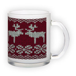 Frosted glass mug (300 ml)