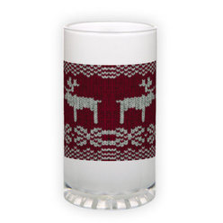 Frosted glass beer mug (500 ml)