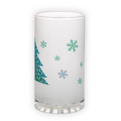 Frosted glass beer mug (500 ml)