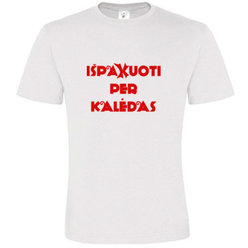 T -shirts with your photo, notes, white