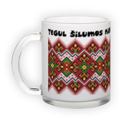 Matinio stiklo puodelis (300 ml)