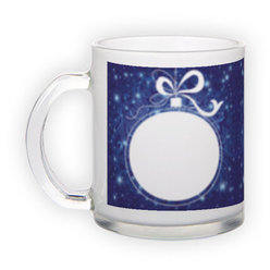 Frosted glass mug (300 ml)