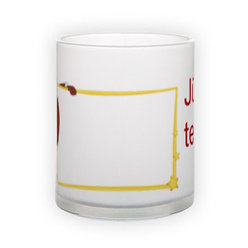 Frosted glass mug (300 ml)