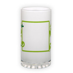 Frosted glass beer mug (500 ml)