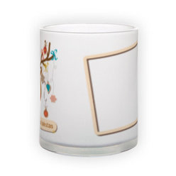 Frosted glass mug (300 ml)