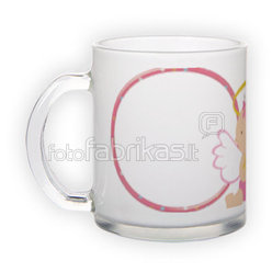 Frosted glass mug (300 ml)