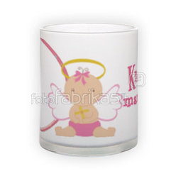 Frosted glass mug (300 ml)