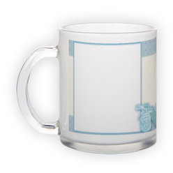 Frosted glass mug (300 ml)