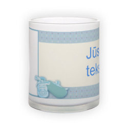 Frosted glass mug (300 ml)