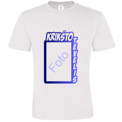 T -shirts with your photo, notes, white