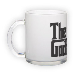 Frosted glass mug (300 ml)