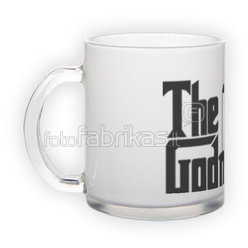 Frosted glass mug (300 ml)