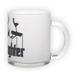Frosted glass mug (300 ml)