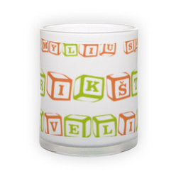 Frosted glass mug (300 ml)