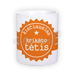 Standartinis baltas puodelis (300 ml)