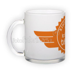 Frosted glass mug (300 ml)