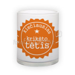 Frosted glass mug (300 ml)