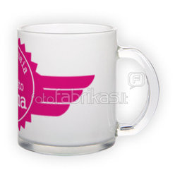 Frosted glass mug (300 ml)