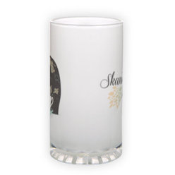 Frosted glass beer mug (500 ml)